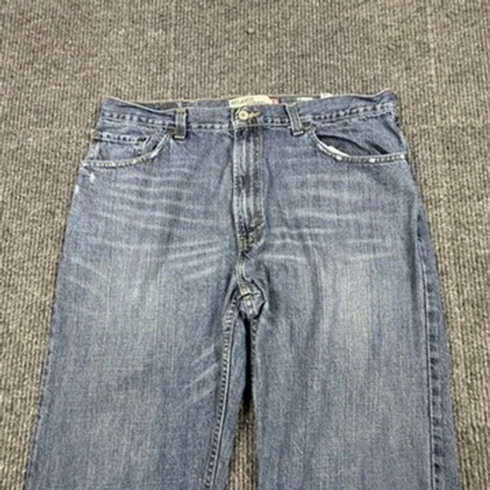 Levis 559 Relaxed Straight Jeans Mens 38x30 Blue Denim Medium Wash 00559-4258